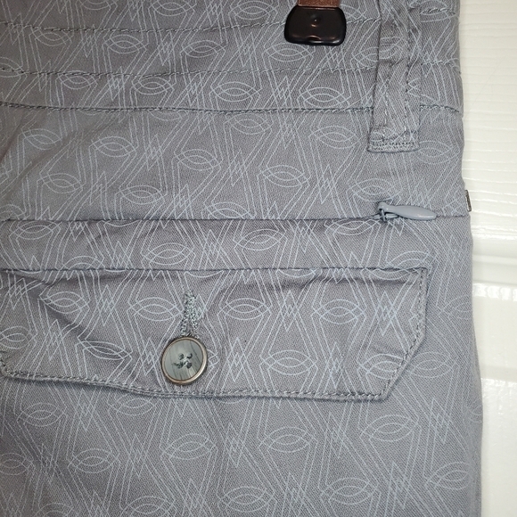 Horny Toad Cropped Pants Sz 2 Gray - Picture 9 of 16